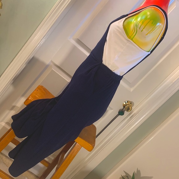 SIENNA SKY Dark Blue Overalls Coveralls Romper! - Picture 2 of 11